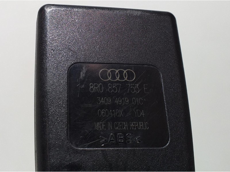 Recambio de cinturon seguridad trasero izquierdo para audi q5 (8r) 2.0 tdi (125kw) referencia OEM IAM 8R0857753E 64825 