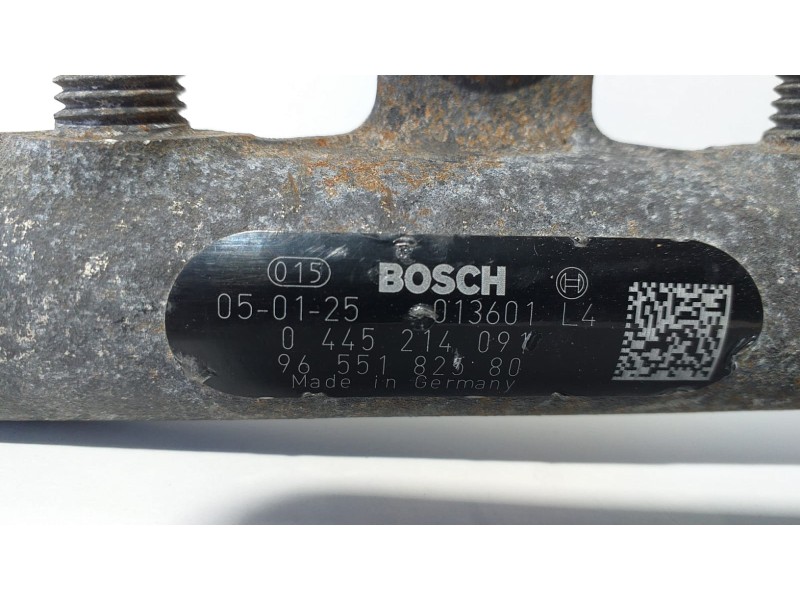 Recambio de rampa inyectora para citroën jumper caja abierta desde ´02 33 l 2.2 hdi / -hdi 100 referencia OEM IAM 9655182580 733