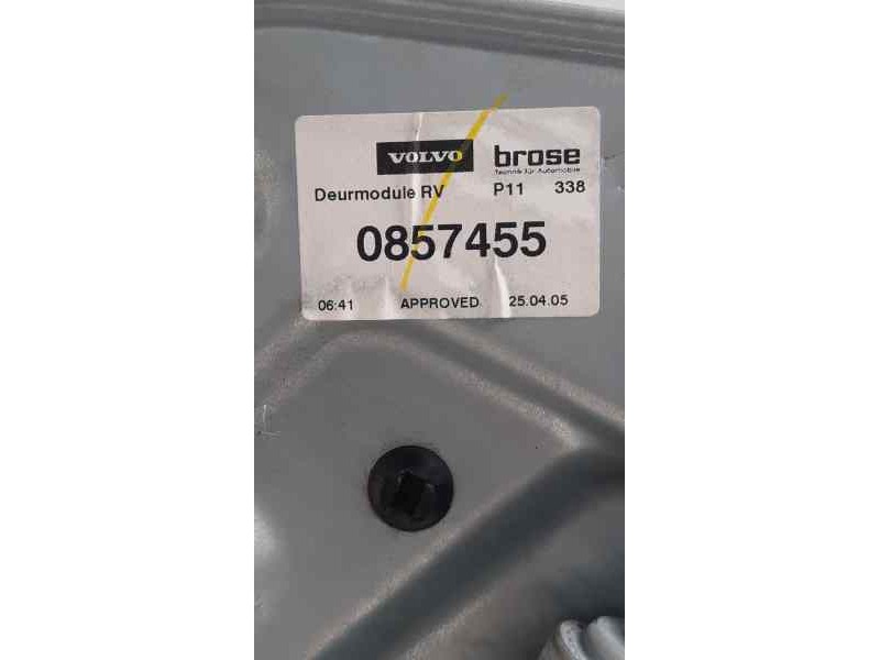 Recambio de elevalunas delantero derecho para volvo s40 berlina 2.0 d summum referencia OEM IAM 8679081 39917 