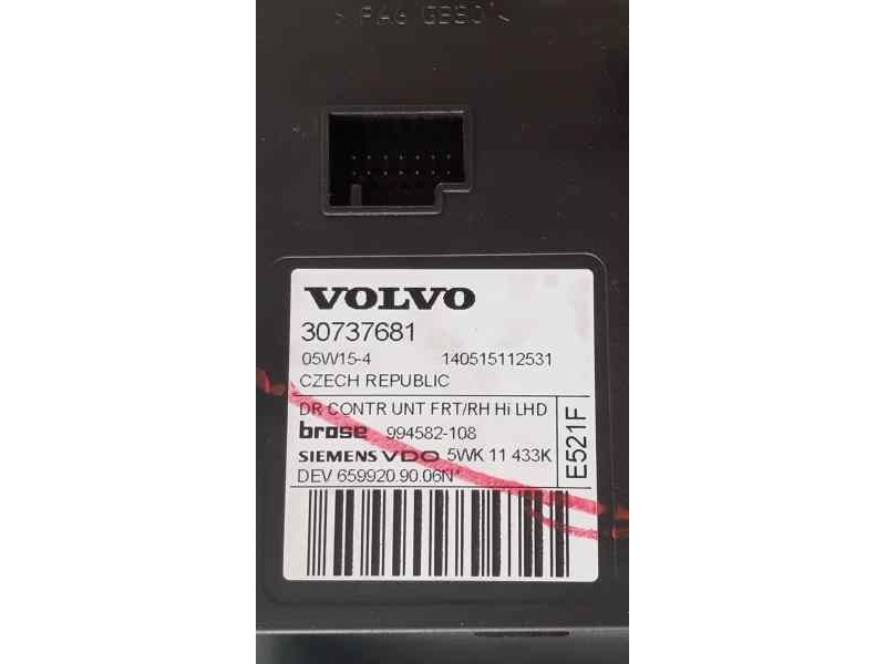 Recambio de elevalunas delantero derecho para volvo s40 berlina 2.0 d summum referencia OEM IAM 8679081 39917 