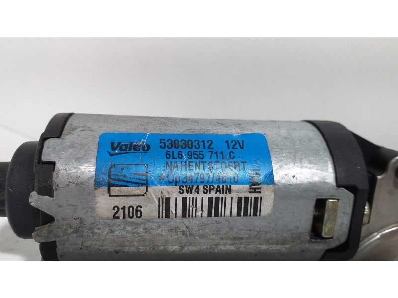 Recambio de motor limpia trasero para seat ibiza (6l1) reference referencia OEM IAM 6L6955711C 64890  Recambio de motor limpia trasero para seat ibiza (6l1) reference referencia OEM IAM 6L6955711C 64890