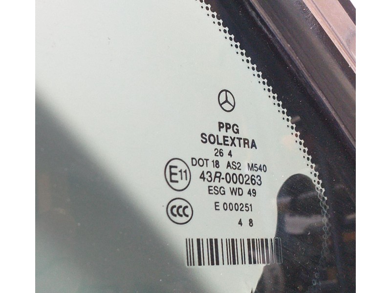 Recambio de luna custodia trasera izquierda para mercedes-benz clase r (w251) 320 cdi l (251.122) referencia OEM IAM 642950 7343