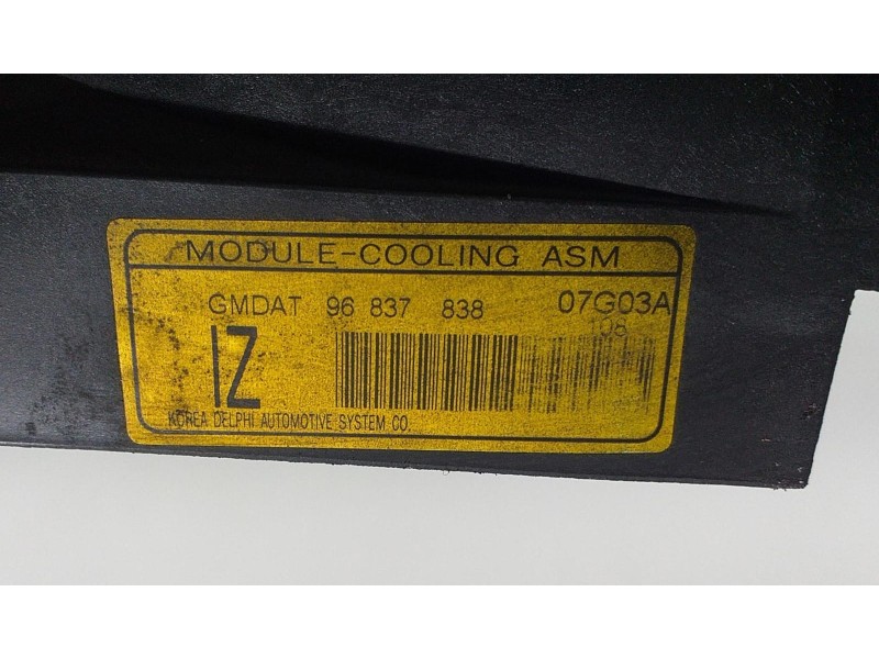 Recambio de electroventilador para chevrolet captiva 2.0 vcdi lt referencia OEM IAM 96837838 65121 