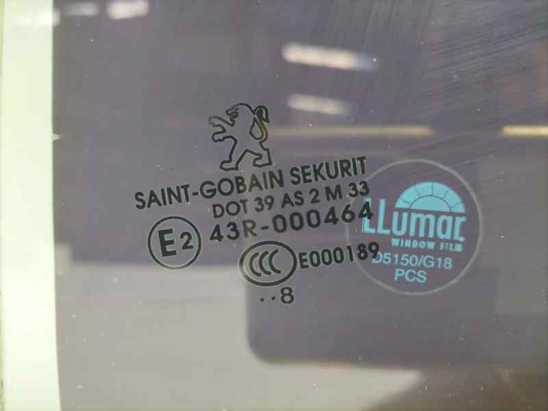 Recambio de luna trasera izquierda para peugeot 207 confort referencia OEM IAM 9203HQ 80612 