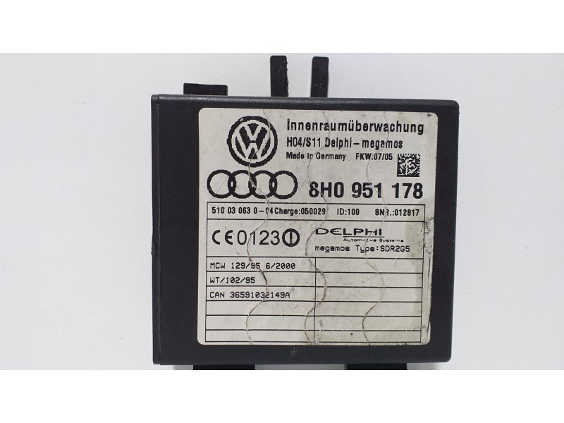 Recambio de modulo electronico para audi a4 cabrio (8h) 3.0 referencia OEM IAM 8H0951178 60342 
