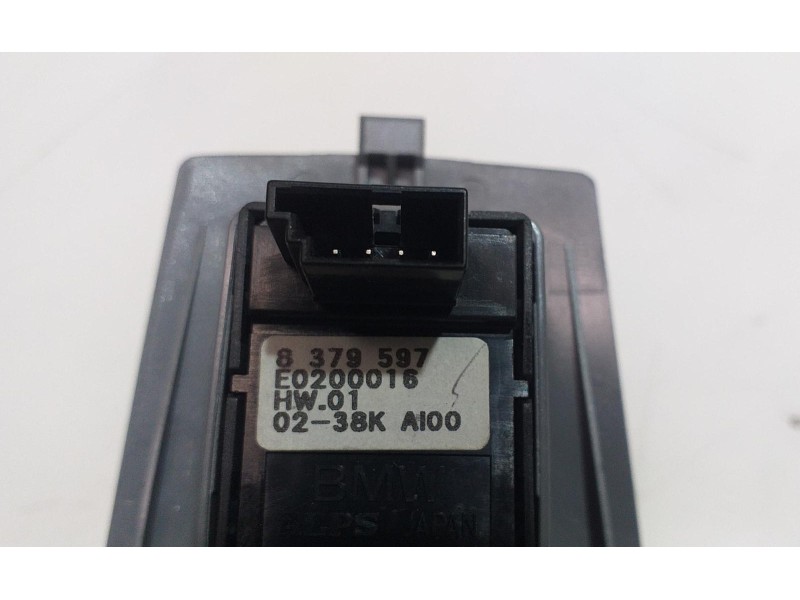 Recambio de mando elevalunas delantero derecho para bmw serie 7 (e65/e66) 735i referencia OEM IAM 8379597 53314 