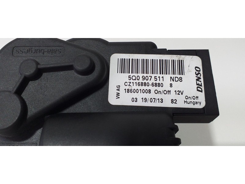 Recambio de motor apertura trampillas climatizador para volkswagen golf vii lim. advance bluemotion referencia OEM IAM 5Q0907511