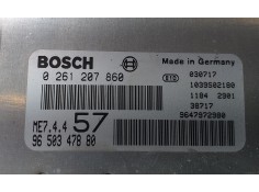Recambio de centralita motor uce para citroën c3 pluriel 1.6 16v sensodrive referencia OEM IAM 9650347880 73814 R 2