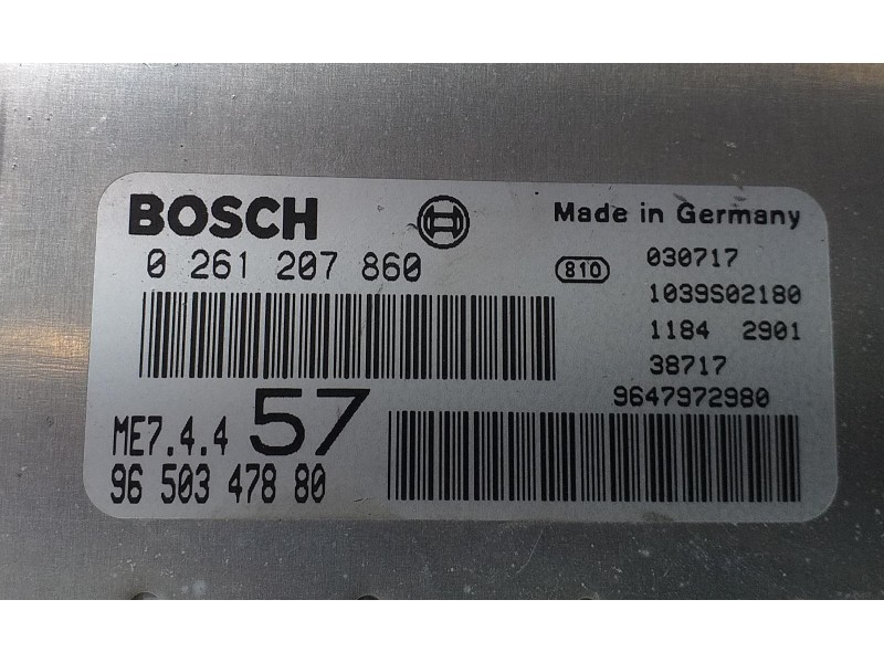 Recambio de centralita motor uce para citroën c3 pluriel 1.6 16v sensodrive referencia OEM IAM 9650347880 73814 R Recambio de centralita motor uce para citroën c3 pluriel 1.6 16v sensodrive referencia OEM IAM 9650347880 73814 R