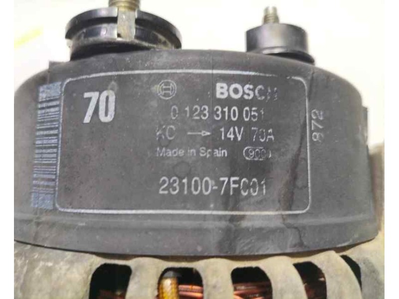 Recambio de alternador para nissan terrano/terrano.ii (r20) se (5-ptas.) referencia OEM IAM 231007F001 85463 