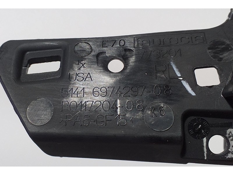 Recambio de maneta interior trasera izquierda para bmw x5 (e70) xdrive30d referencia OEM IAM 51416974297 73841 R