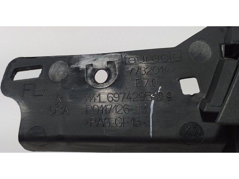 Recambio de maneta interior delantera izquierda para bmw x5 (e70) xdrive30d referencia OEM IAM 51416974295 73842 R