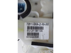 Recambio de cerradura puerta trasera derecha para honda cr-v (re) comfort referencia OEM IAM 72611SWA 73855 R 2