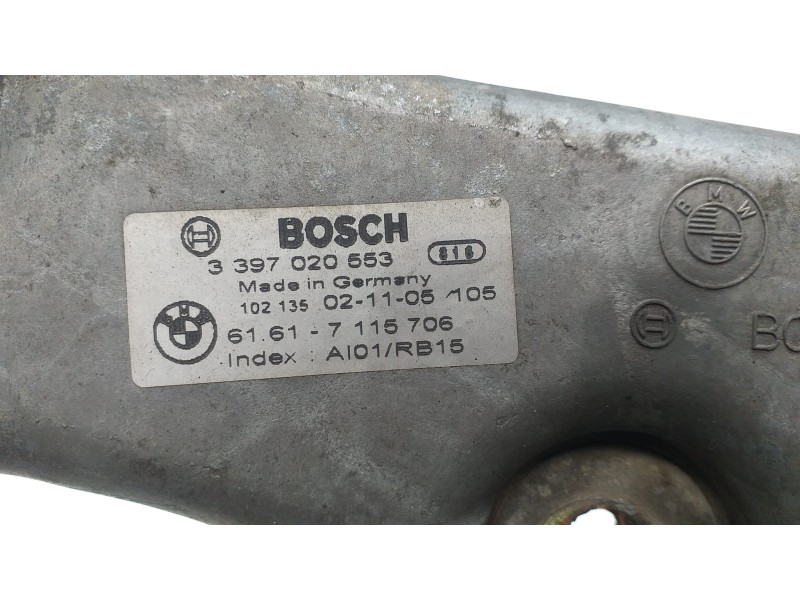 Recambio de articulacion limpia delantera para bmw serie 7 (e65/e66) 735i referencia OEM IAM 61617115706 53367 