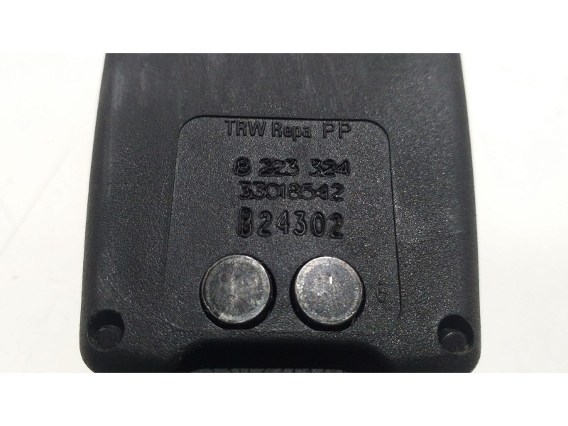 Recambio de cinturon seguridad trasero derecho para bmw serie 7 (e65/e66) 735i referencia OEM IAM 8223324 53387 