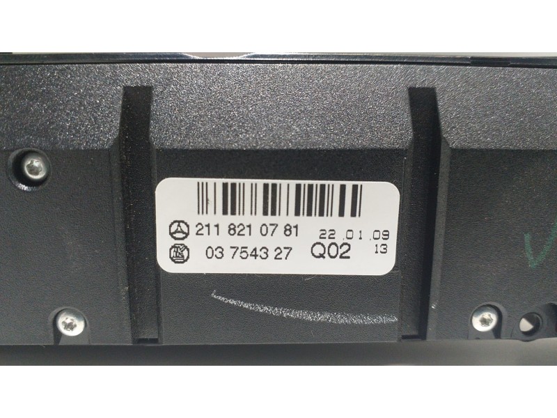 Recambio de warning para mercedes-benz clase cls (w219) 280 / 300 grand edition (219.354) referencia OEM IAM 2118210781 53391 