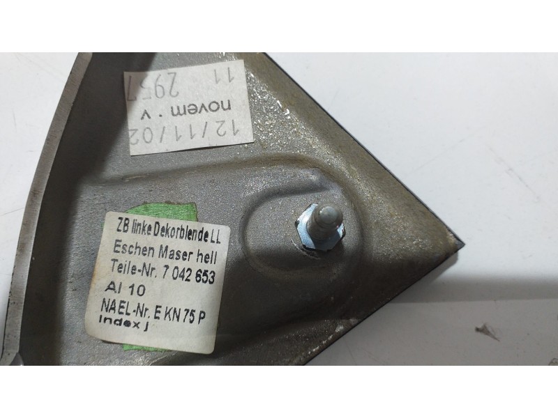 Recambio de rejilla aireadora para bmw serie 7 (e65/e66) 735i referencia OEM IAM 7042653 53408 