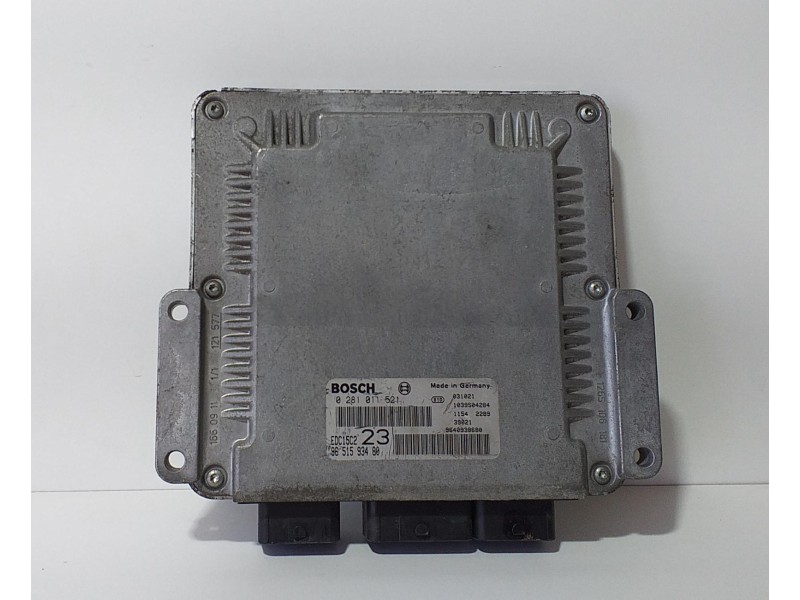 Recambio de centralita motor uce para citroën xsara picasso 2.0 hdi exclusive plus referencia OEM IAM 9651593480 73976 R
