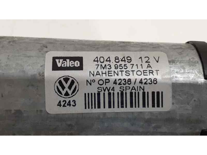 Recambio de motor limpia trasero para volkswagen sharan (7m6/7m9) comfortline referencia OEM IAM 7M3955711A 40579 