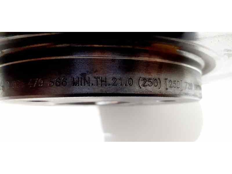 Recambio de disco freno delantero para ford fiesta (cb1) trend referencia OEM IAM 0986479566 40860 