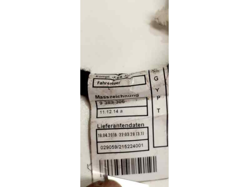 Recambio de puerta delantera derecha para bmw serie 2 active tourer (f45) 218d referencia OEM IAM 19344411 41042 