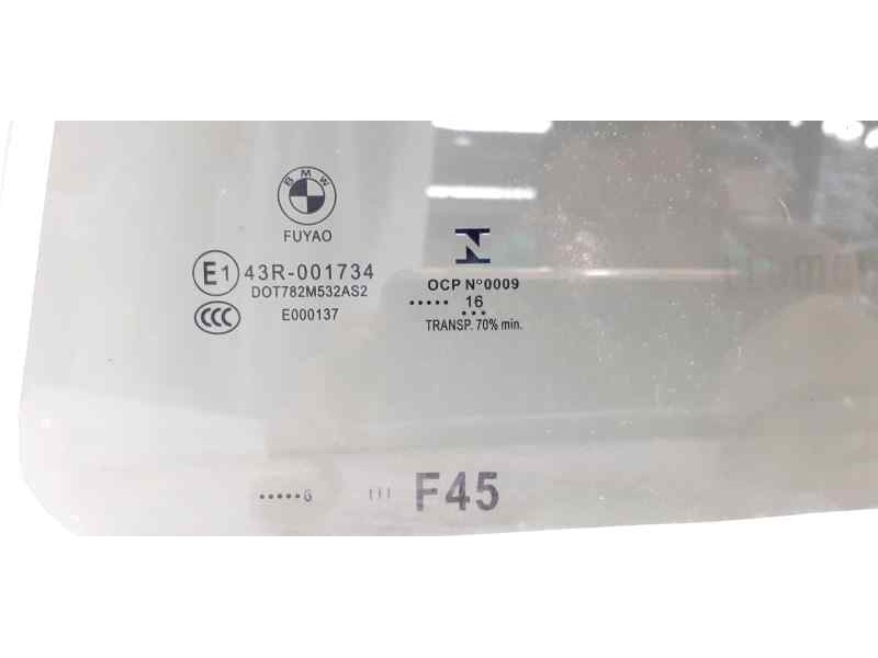 Recambio de luna trasera izquierda para bmw serie 2 active tourer (f45) 218d referencia OEM IAM  41145 