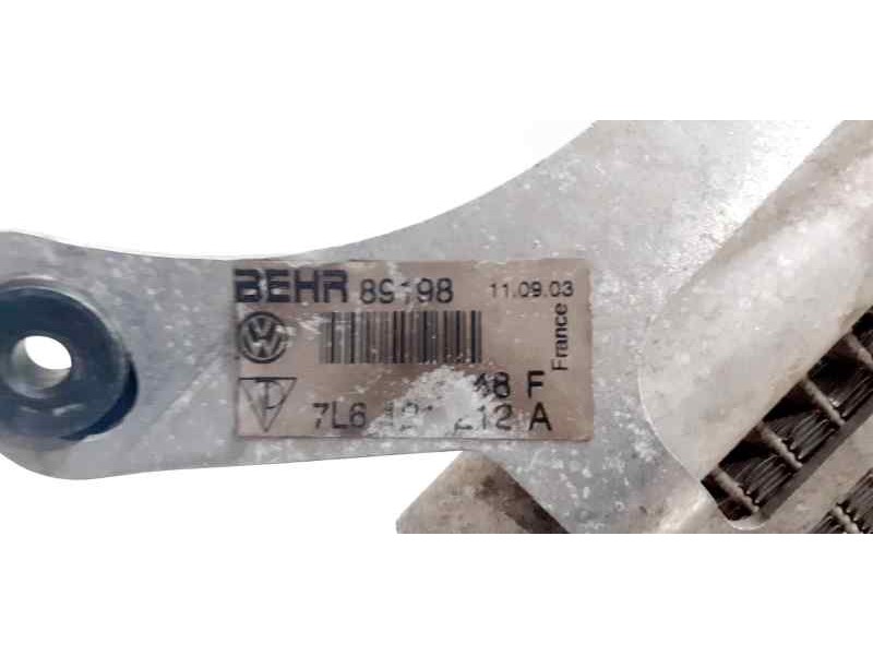 Recambio de radiador agua para volkswagen touareg (7la) tdi v10 referencia OEM IAM 7L6121212A 41302 