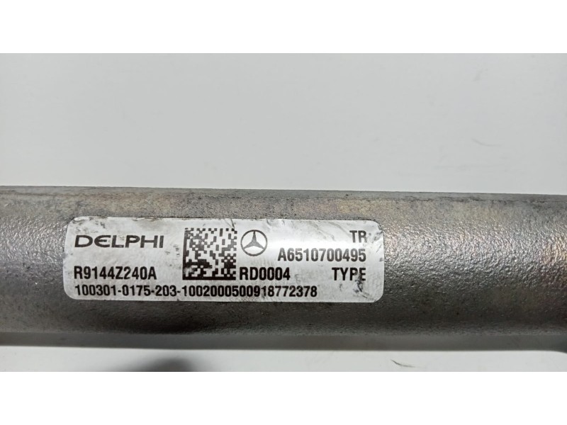 Recambio de rampa inyectora para mercedes-benz clase e (w212) familiar 2.1 cdi cat referencia OEM IAM A65110700495 75626 R