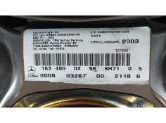 Recambio de airbag delantero izquierdo para mercedes-benz clase m (w163) 230 (163.136) referencia OEM IAM 1634600298 66114  2