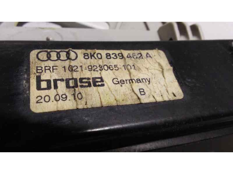 Recambio de elevalunas trasero derecho para audi a4 avant (8k5) (2008) básico referencia OEM IAM 8K0839462A 46558 