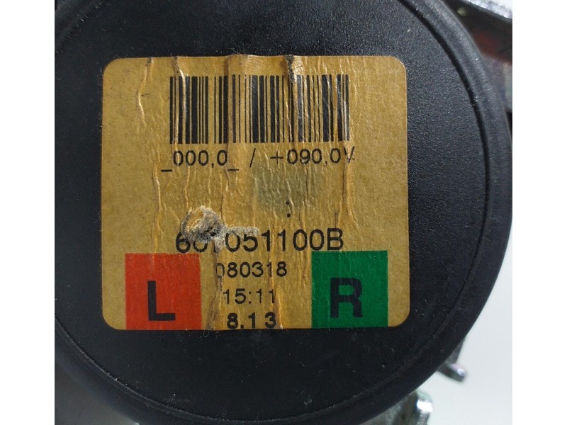 Recambio de cinturon seguridad trasero derecho para bmw serie 1 berlina (e81/e87) 120d referencia OEM IAM 607051100B 66124 