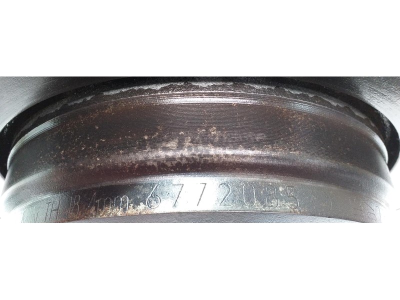 Recambio de disco freno trasero para bmw serie 6 coupe (e63) 630i referencia OEM IAM 6772085 54452 