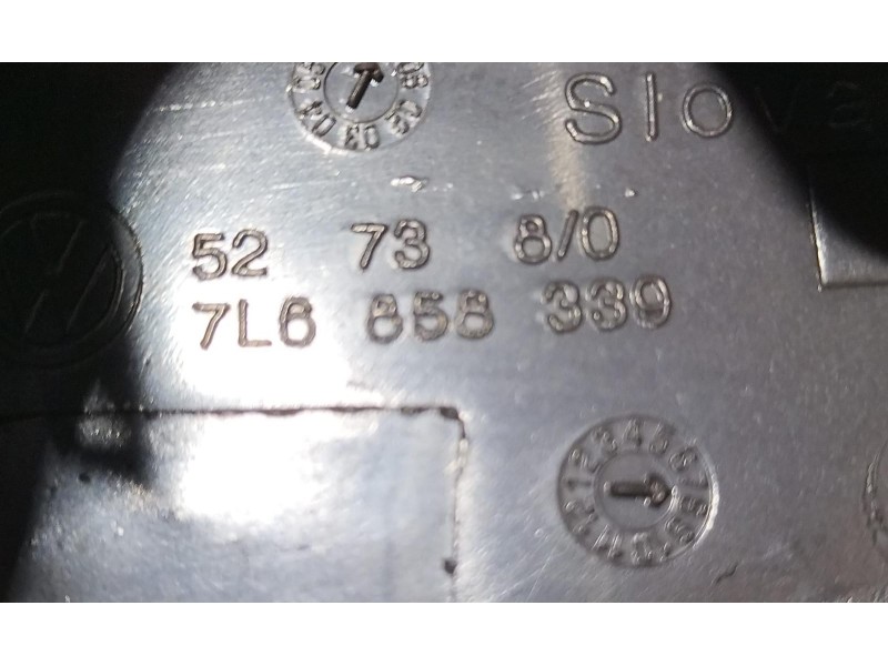 Recambio de mando luces para volkswagen touareg (7l6) tdi v6 +motion referencia OEM IAM 7L6858339 77934 