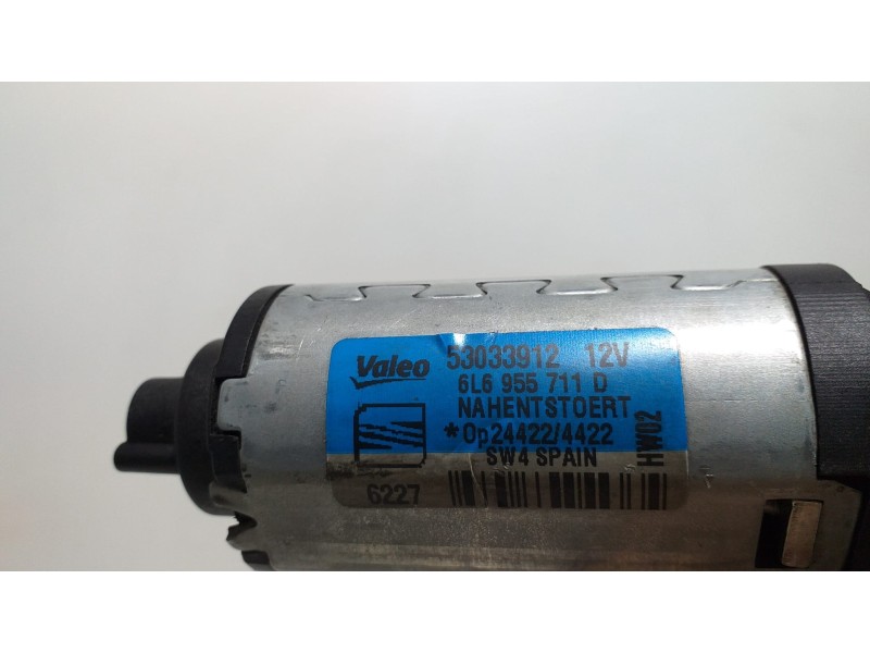 Recambio de motor limpia trasero para seat ibiza (6l1) f.r. referencia OEM IAM 6L6955711D 66138  Recambio de motor limpia trasero para seat ibiza (6l1) f.r. referencia OEM IAM 6L6955711D 66138