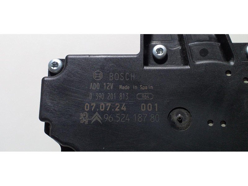 Recambio de motor limpia trasero para peugeot 207 1.4 referencia OEM IAM 9652418780 66139 