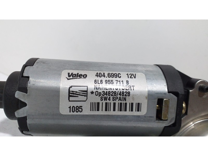 Recambio de motor limpia trasero para seat ibiza (6l1) 1.4 tdi referencia OEM IAM 6L6955711B 66143  Recambio de motor limpia trasero para seat ibiza (6l1) 1.4 tdi referencia OEM IAM 6L6955711B 66143