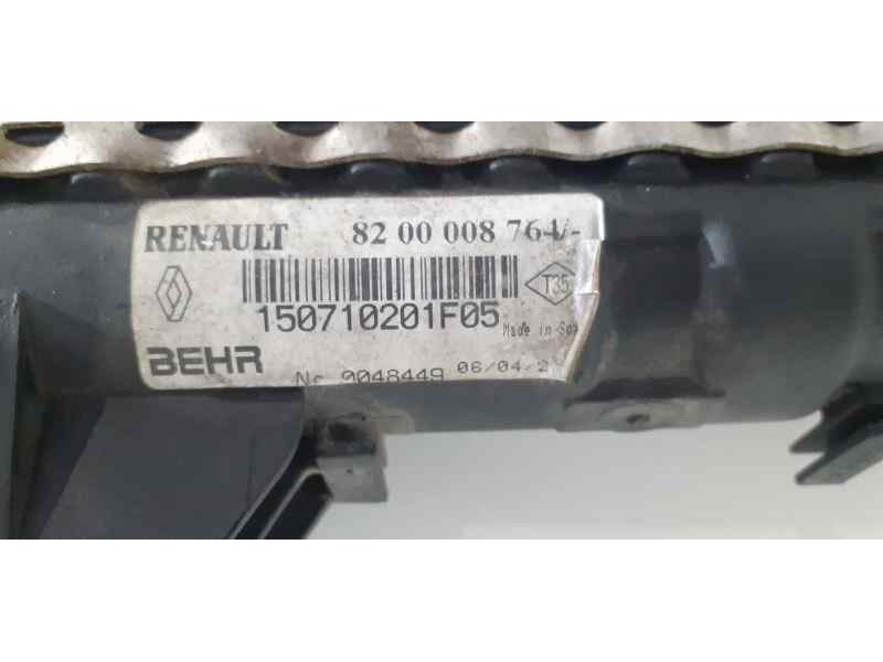 Recambio de radiador agua para renault laguna ii (bg0) confort authentique referencia OEM IAM 8200008764 42245 