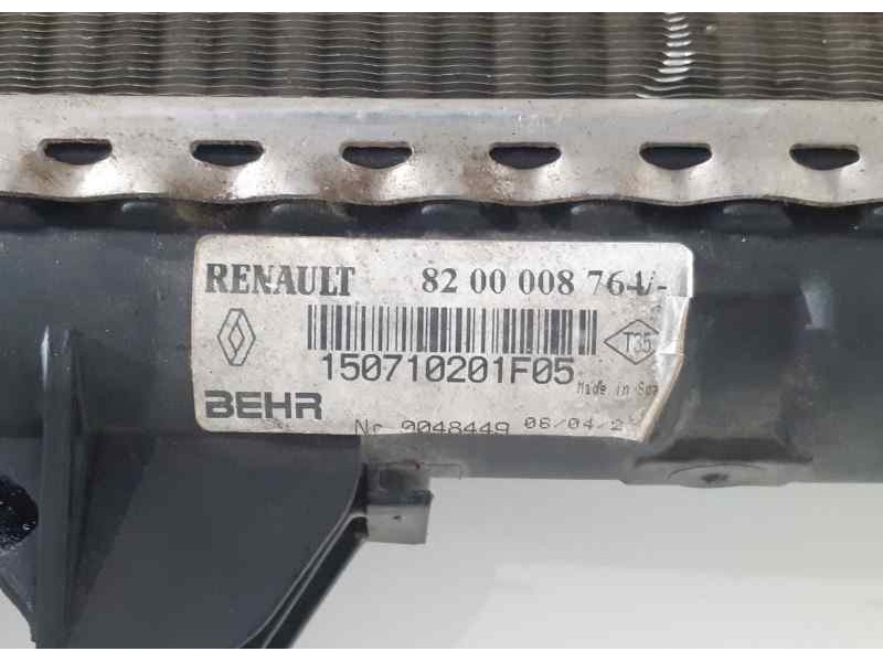 Recambio de radiador agua para renault laguna ii (bg0) confort authentique referencia OEM IAM 8200008764 42245 