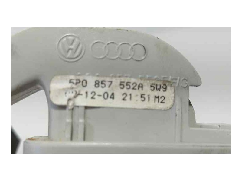 Recambio de parasol derecho para seat altea (5p1) arena referencia OEM IAM 5P0857552A 86691 