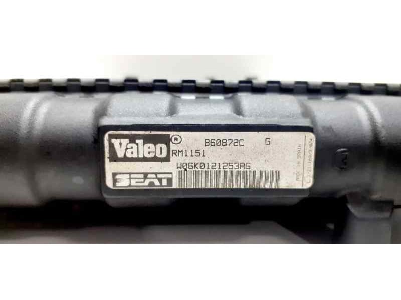 Recambio de radiador agua para seat cordoba berlina (6k2) tour referencia OEM IAM W06K0121253AG 42251 