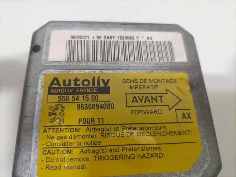 Recambio de centralita airbag para peugeot 206 berlina xt referencia OEM IAM 9636894080 82112 