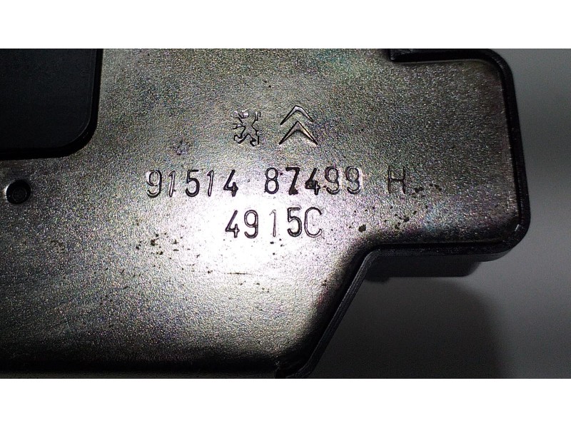 Recambio de cerradura maletero / porton para peugeot 208 style referencia OEM IAM 9651487499H 58492 