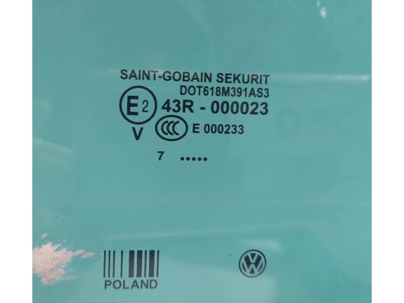 Recambio de luna trasera derecha para volkswagen touareg (7l6) tdi v6 +motion referencia OEM IAM 7L6845206E 78066 