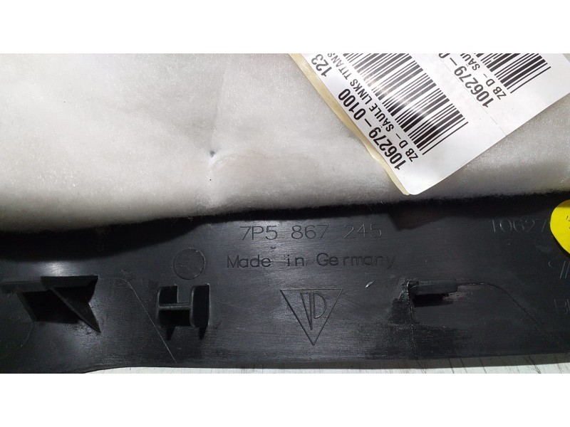 Recambio de guarnecido porton trasero para porsche cayenne (typ 92aa) gts referencia OEM IAM 7P5867245 66227 