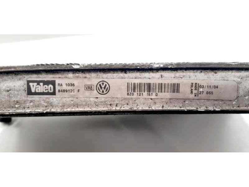 Recambio de radiador agua para audi a2 (8z) 1.4 16v referencia OEM IAM 8Z0121251D 42265 
