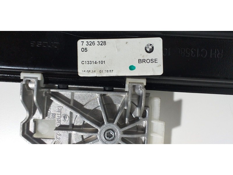 Recambio de elevalunas delantero derecho para bmw serie 4 gran coupe (f36) 420d referencia OEM IAM 7326328 58544 