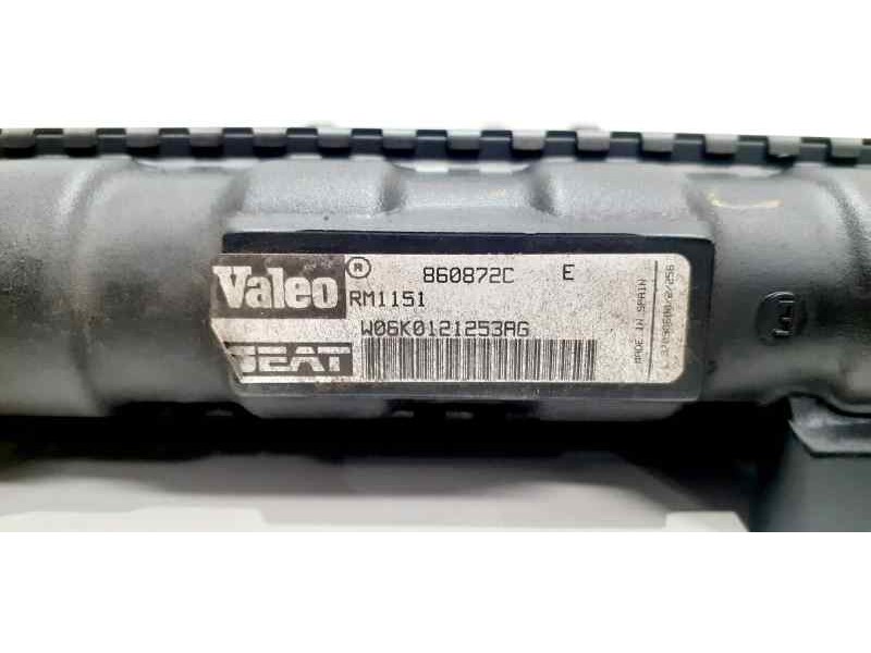 Recambio de radiador agua para seat cordoba berlina (6k2) sport referencia OEM IAM W06K0121253AG 42278 