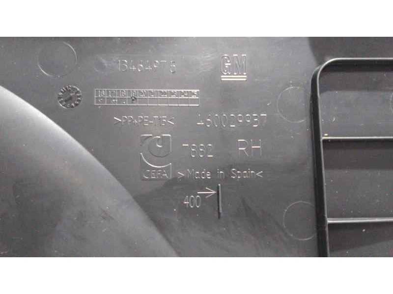 Recambio de molduras delanteras para opel crossland x design line referencia OEM IAM 13464975 46752 