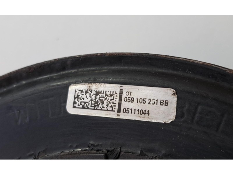 Recambio de polea cigueñal para audi a5 coupe (8t) referencia OEM IAM 059105251BB 75826 R