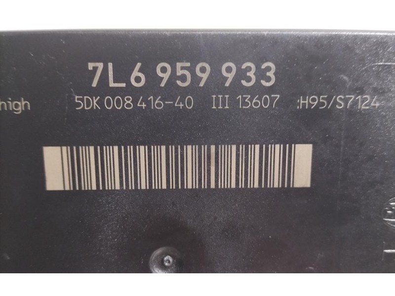 Recambio de modulo electronico para volkswagen touareg (7l6) tdi v6 +motion referencia OEM IAM 7L6959933 78117 